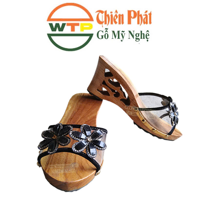 guốc lọng cổ truyền cho nữ thích mang áo dài